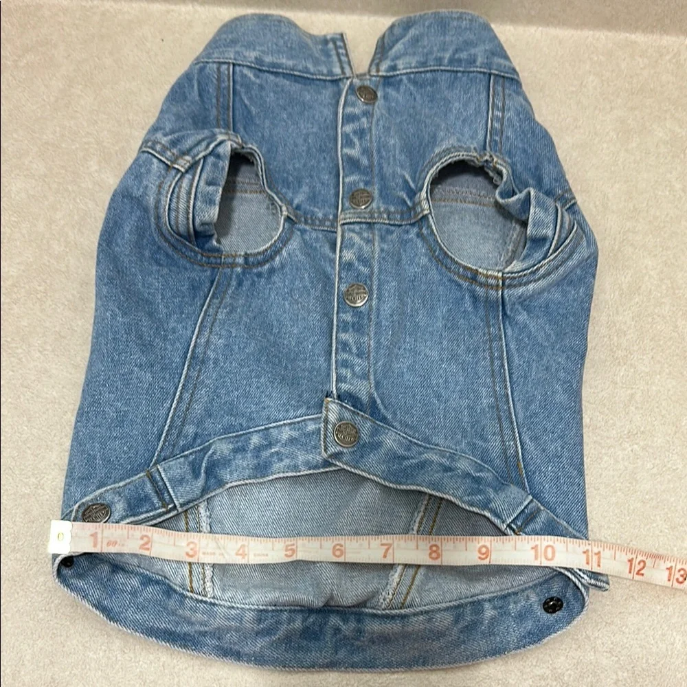 Harley-Davidson Blue Denim Dog Jacket - Picture 6 of 7